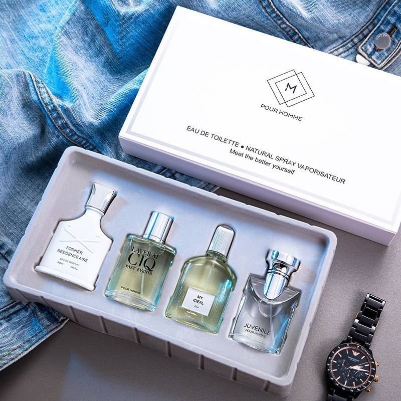 Seti ya Manukato ya Wanaume 4 kwa 1 – Cologne Spray