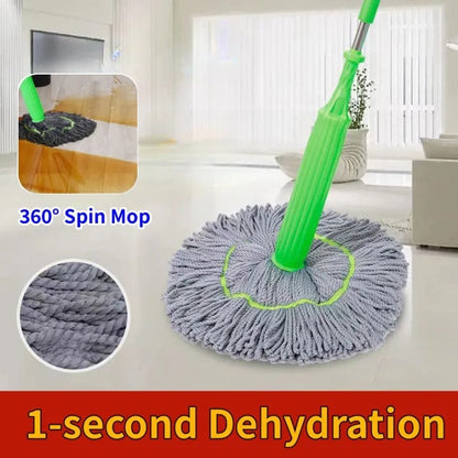 Self-Wringing Magic Mop – Hands-Free, Fast & Effortless Cleaning