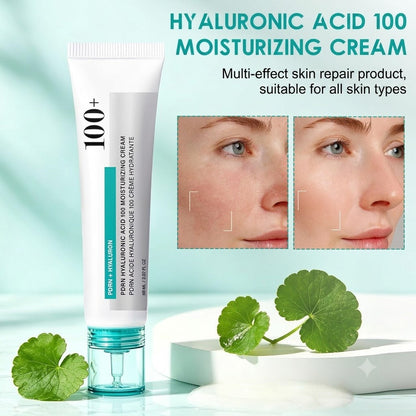 Krimu ya Uso ya Hyaluronic Acid na Collagen ya Kuongeza Unyevu Kila Siku