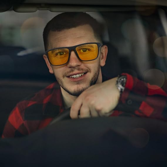 Miwani ya Jua ya Wanaume – Lenzi za Polarized za Umbo la Mraba kwa Shughuli za Nje