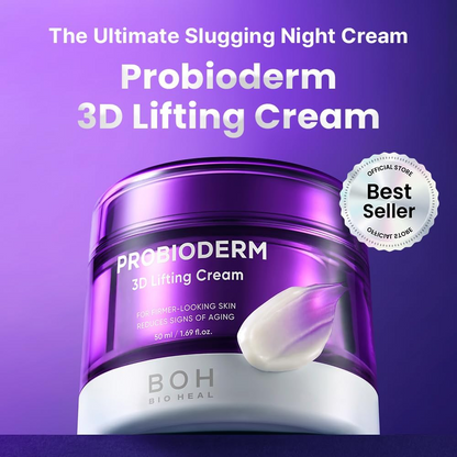 Krimu ya Kukaza Ngozi ya Korea ya 3D – Krimu ya Uso yenye Peptide Complex na Unyevu