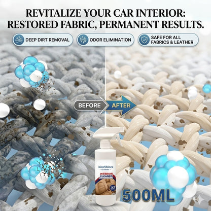 All in One Car Interior Cleaner & Polish – Waterless Cleaning & Leather Care Solution