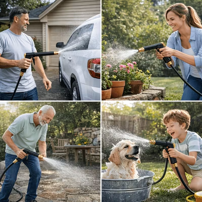 Bastola ya Maji ya Shinikizo la Juu – Kwa Kumwagilia Bustani na Kuosha Gari