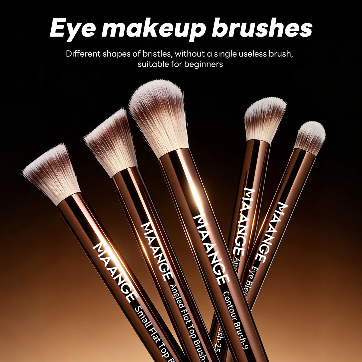 Seti ya Vipodozi vya Kitaalamu Vipande 10 – Foundation, Blush, Loose Powder na Brashi za Vipodozi