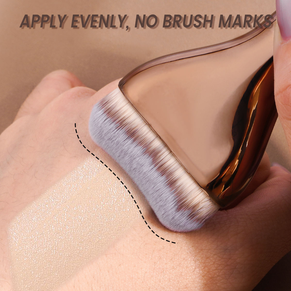 Seti ya Vipodozi vya Kitaalamu Vipande 10 – Foundation, Blush, Loose Powder na Brashi za Vipodozi