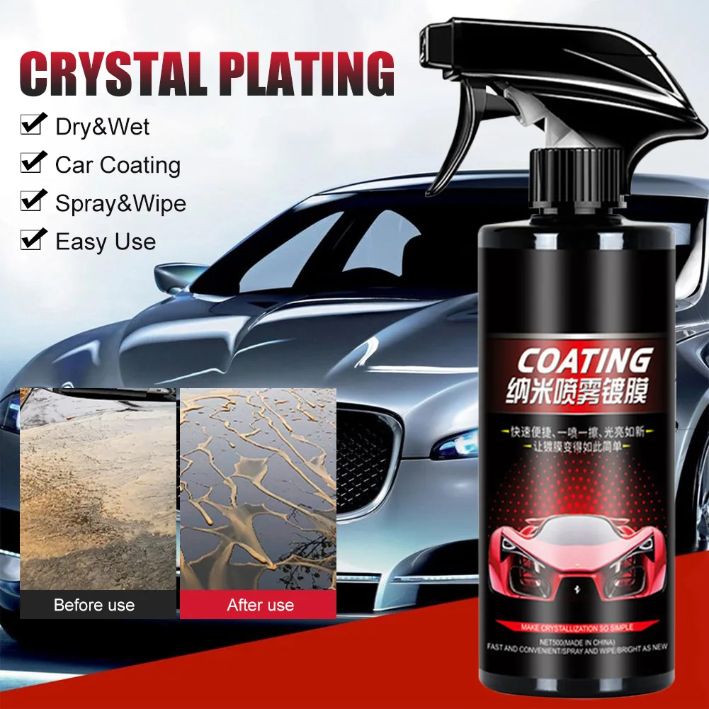 Spray ya Wax na Polish ya Gari – Kinga ya Hydrophobic ya 2 kwa 1