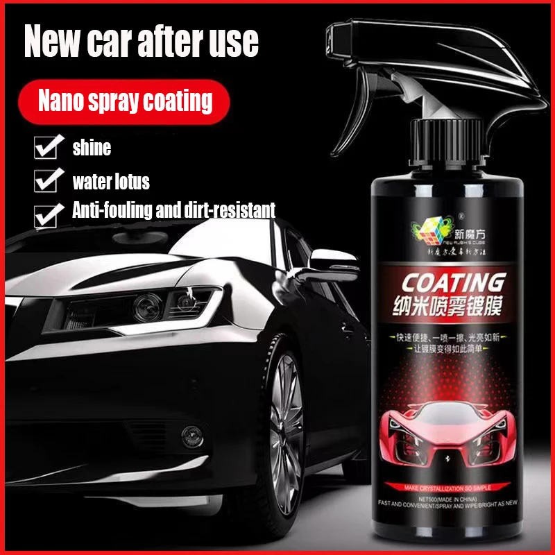 Spray ya Wax na Polish ya Gari – Kinga ya Hydrophobic ya 2 kwa 1