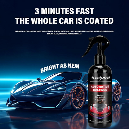Spray ya Wax na Polish ya Gari – Kinga ya Hydrophobic ya 2 kwa 1