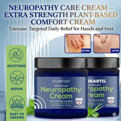 Krimu ya Utunzaji wa Neuropathy – Krimu ya Nguvu ya Ziada Yenye Viungo vya Mimea