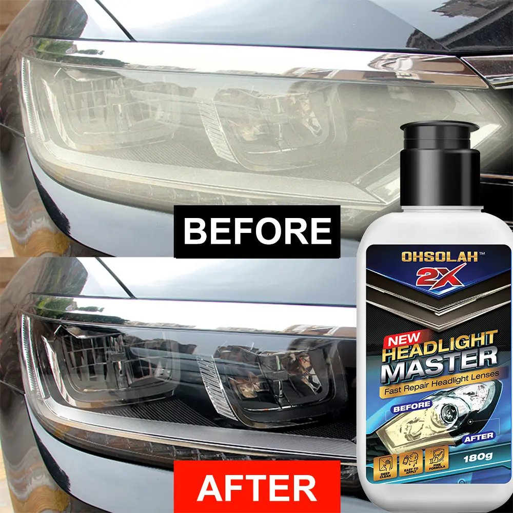 Headlight Master – Suluhisho la Haraka la Kurejesha na Kutengeneza Taa za Gari