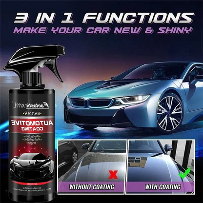 Spray ya Wax na Polish ya Gari – Kinga ya Hydrophobic ya 2 kwa 1