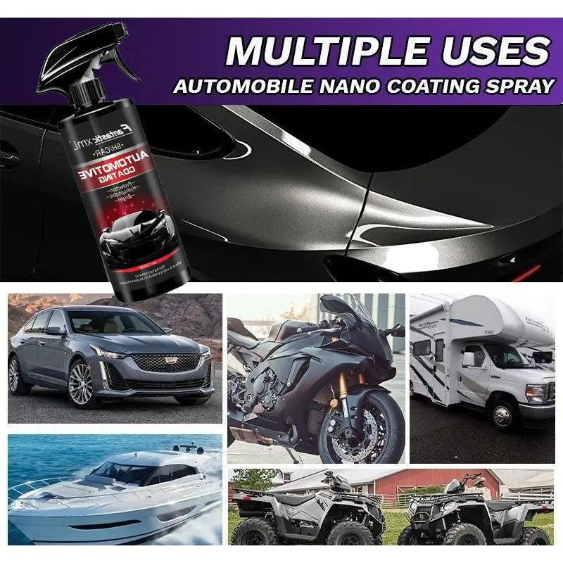 Spray ya Wax na Polish ya Gari – Kinga ya Hydrophobic ya 2 kwa 1