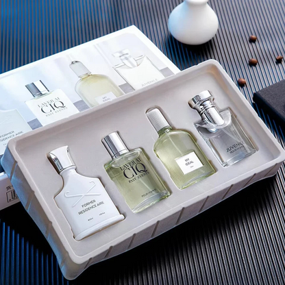 Seti ya Manukato ya Wanaume 4 kwa 1 – Cologne Spray